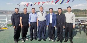 中国黄河文化经济发展研究会何光暐会长一行赴我市考察交流，与J9集团国际站官网集团达成战略合作